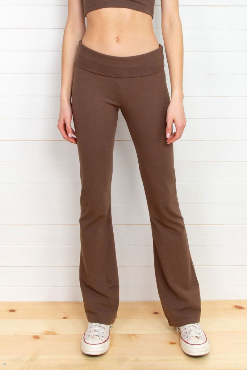 Pantalon Brandy Melville Priscilla Marron | MTC-84758466